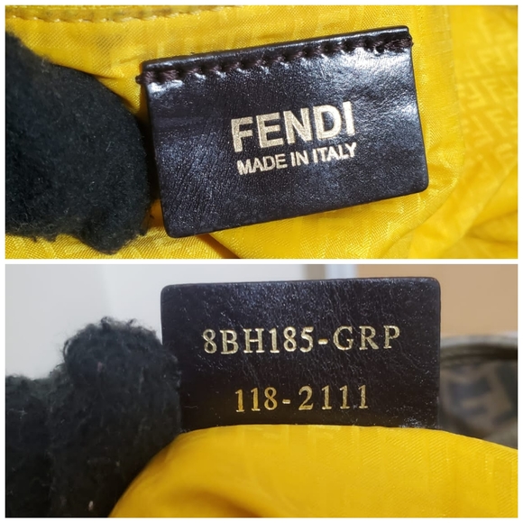 FendiRoll Tote Zucca Coated Canvas Medium - Picture 3 of 13